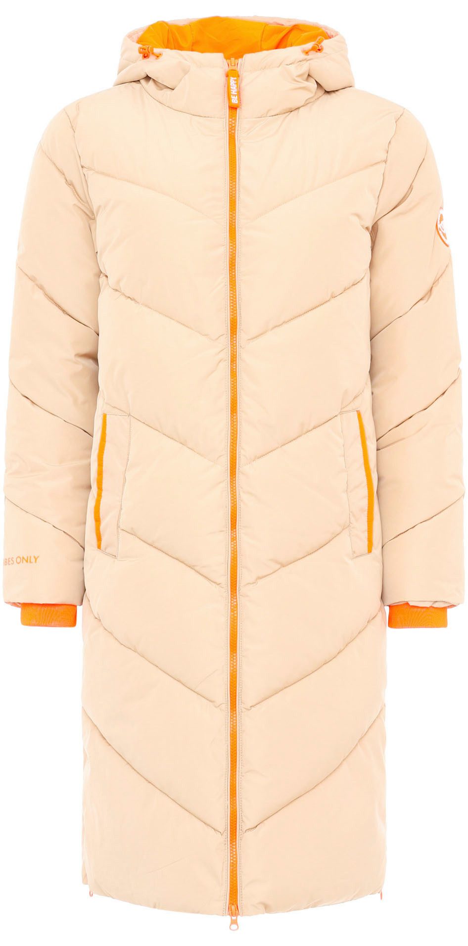 Zwillingsherz Steppmantel "Positive Mind" Doppelzipper, Kapuze günstig online kaufen