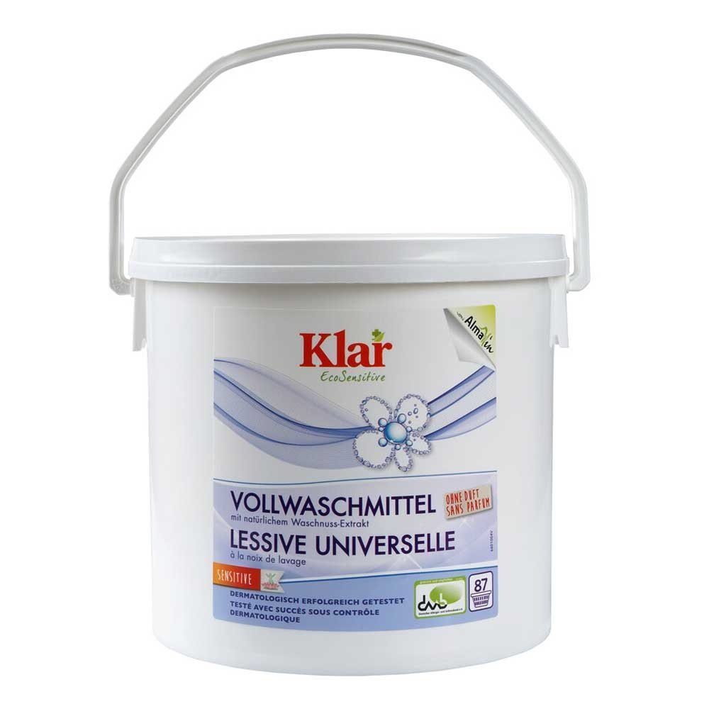 Almawin Klar - Vollwaschmittel - Pulver Eimer 4,4Kg Vollwaschmittel | Waschmittel