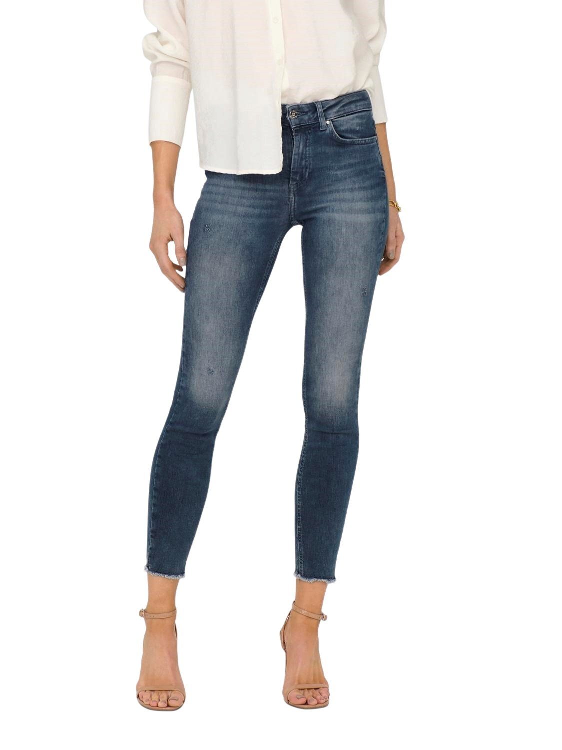 ONLY Stretchanteil mit BLUSH Skinny-fit-Jeans Jeanshose