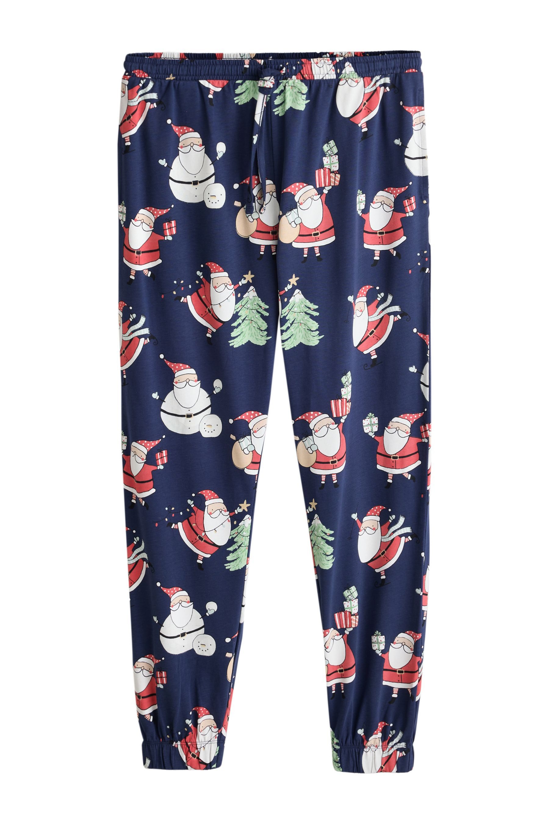 Next Pyjama Langärmeliger Familien-Schlafanzug, Weihnachten (2 tlg)