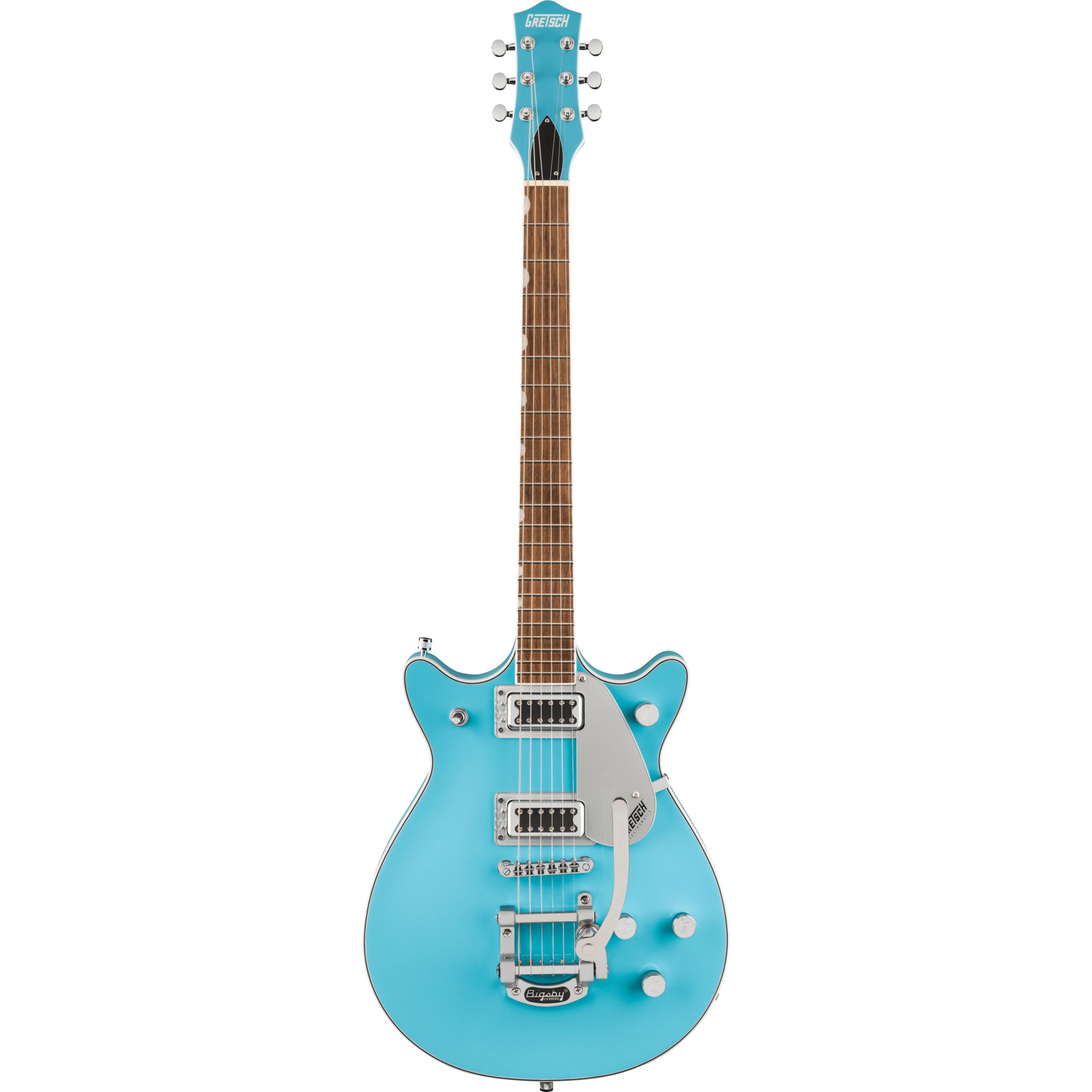 Gretsch E-Gitarre, E-Gitarren, Andere Modelle, G5232T Electromatic Double Jet FT Bigsby Kailani Blue - E-Gitarre