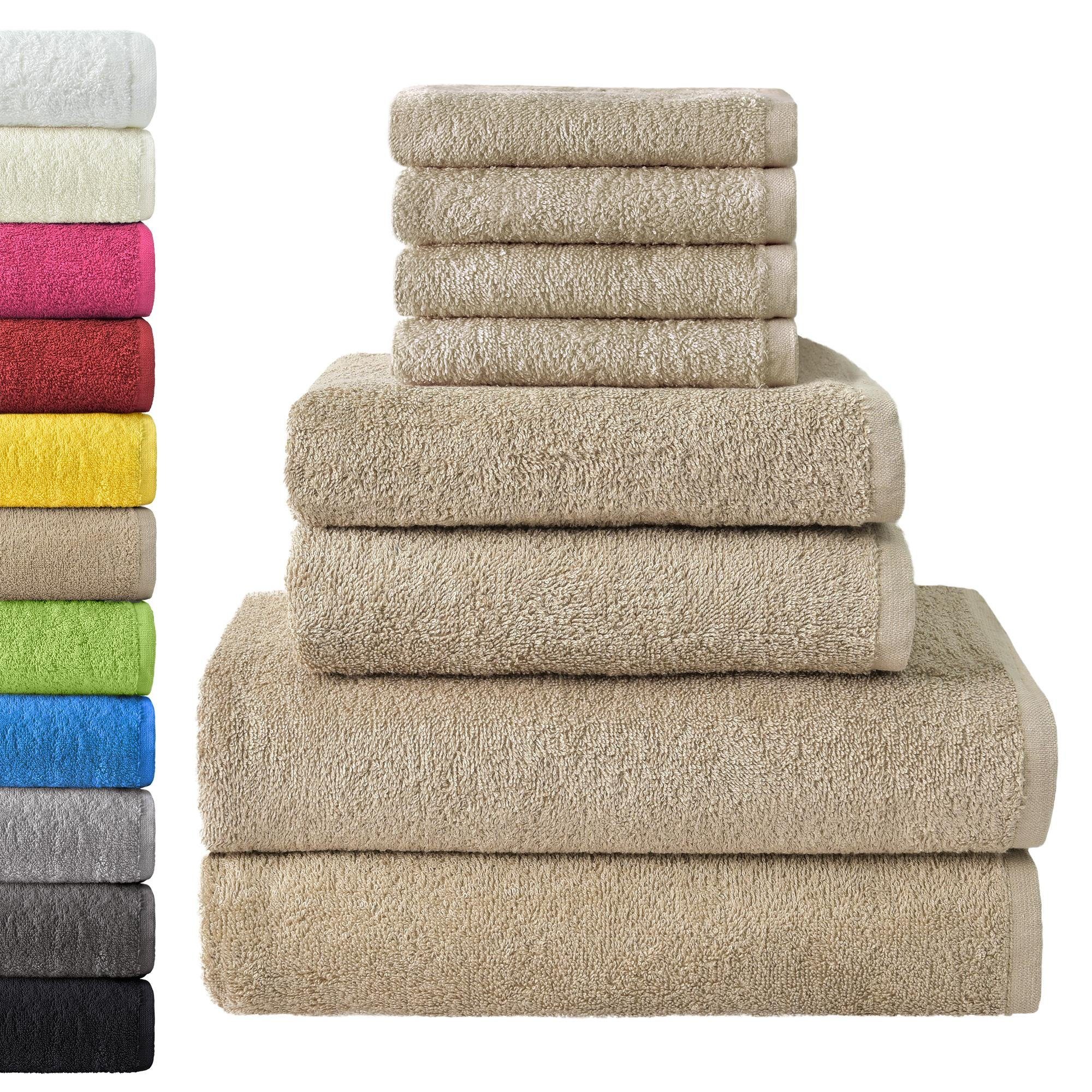 Beige Handtuch-Sets online kaufen | OTTO | Handtuch-Sets