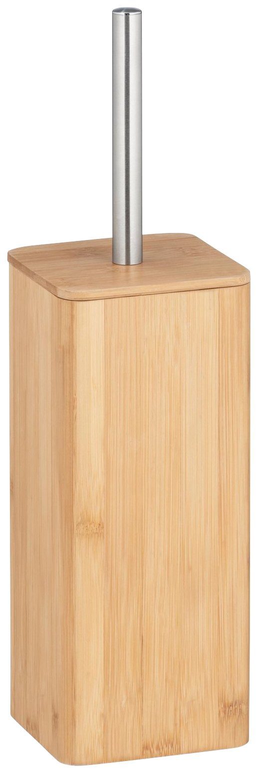 WENKO WC-Garnitur Bambusa, Bürstenhalter aus Bambus günstig online kaufen