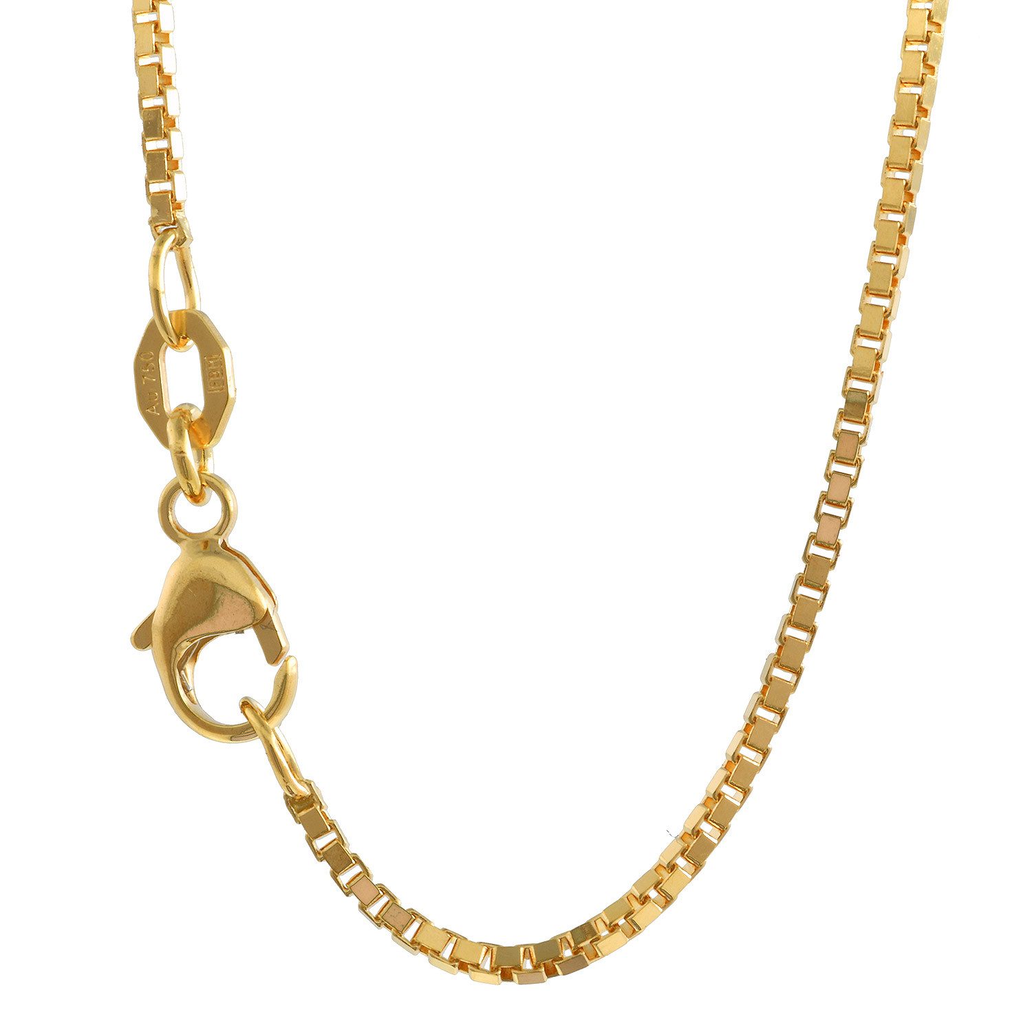 HOPLO Goldkette Goldkette Venezianerkette Länge 42cm - Breite 1,2mm - 750-1 günstig online kaufen