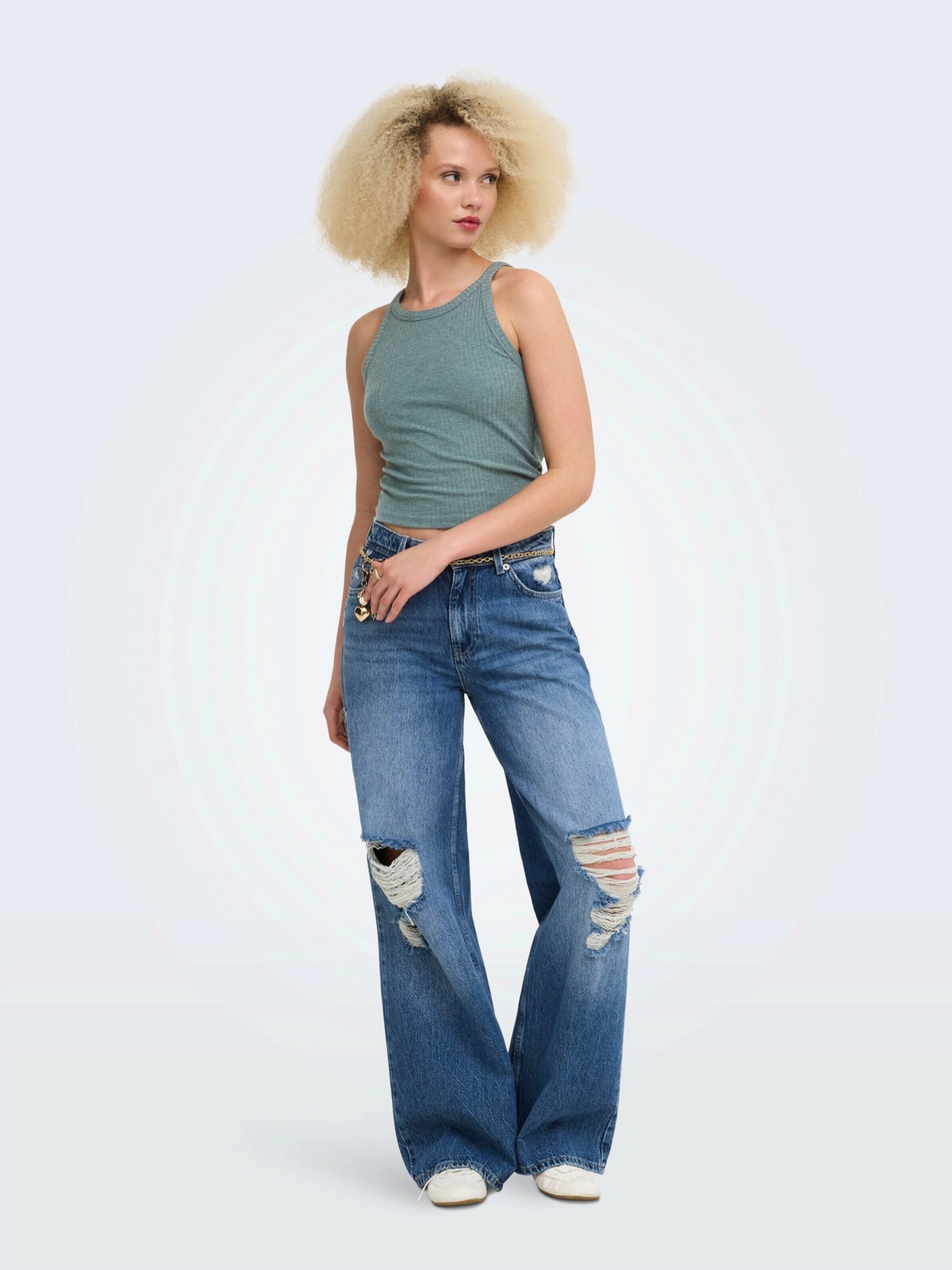 ONLY Shirttop ONLEMMA (2-tlg) Plain/ohne Details