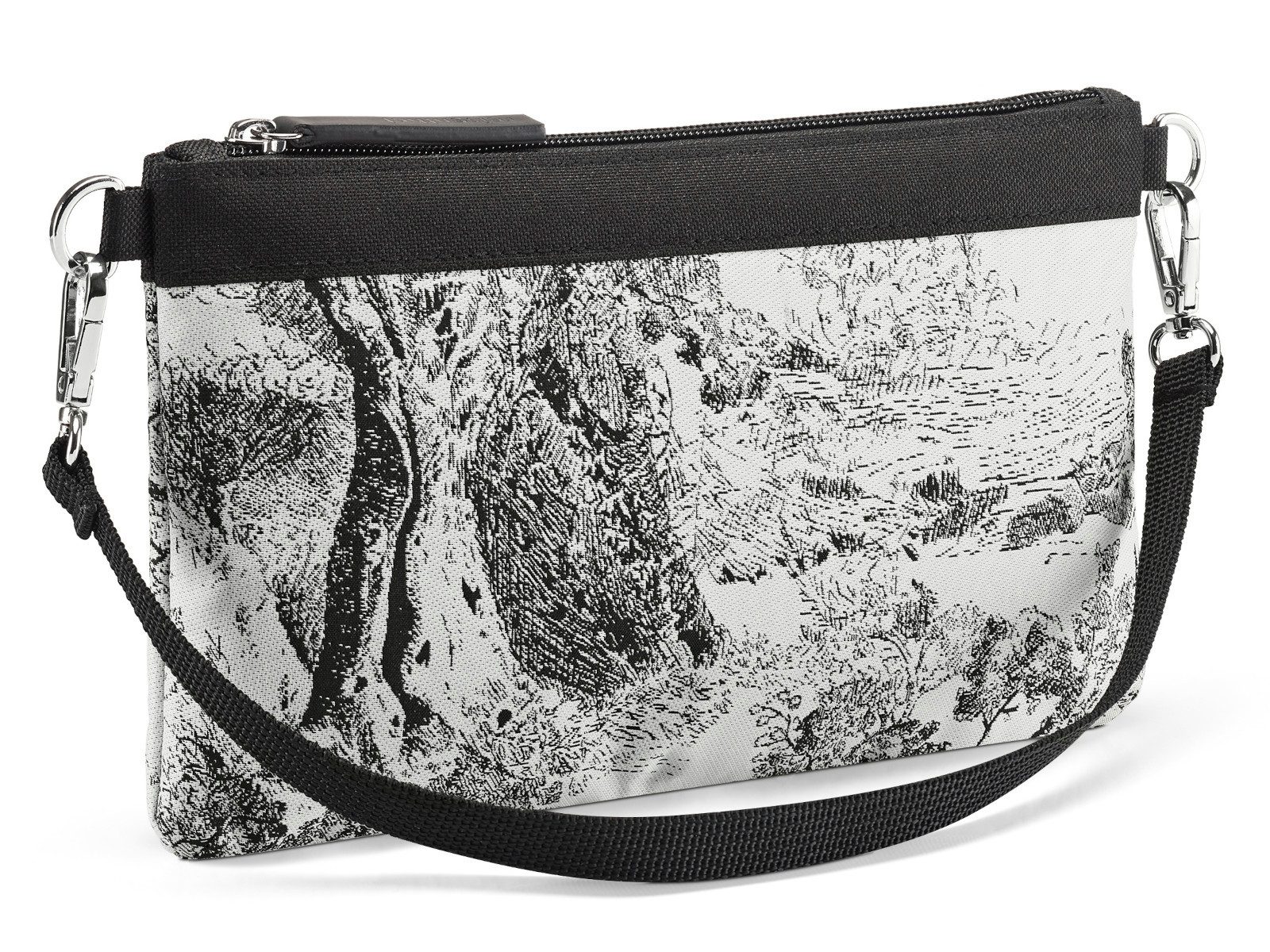 REISENTHEL® Umhängetasche mini pouch jacquard grey