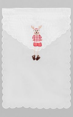 Scheibengardine SET Scheibenhänger Weihnachtswichtel, LYSEL®, (1 St), transparent, HxB 45x30cm