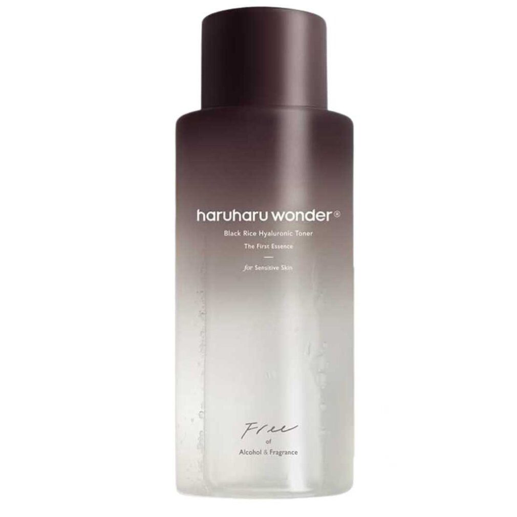 haruharu wonder Gesichtspflege Schwarzer Reis Hyaluron Toner Alkoholfrei Parfüm 300ml
