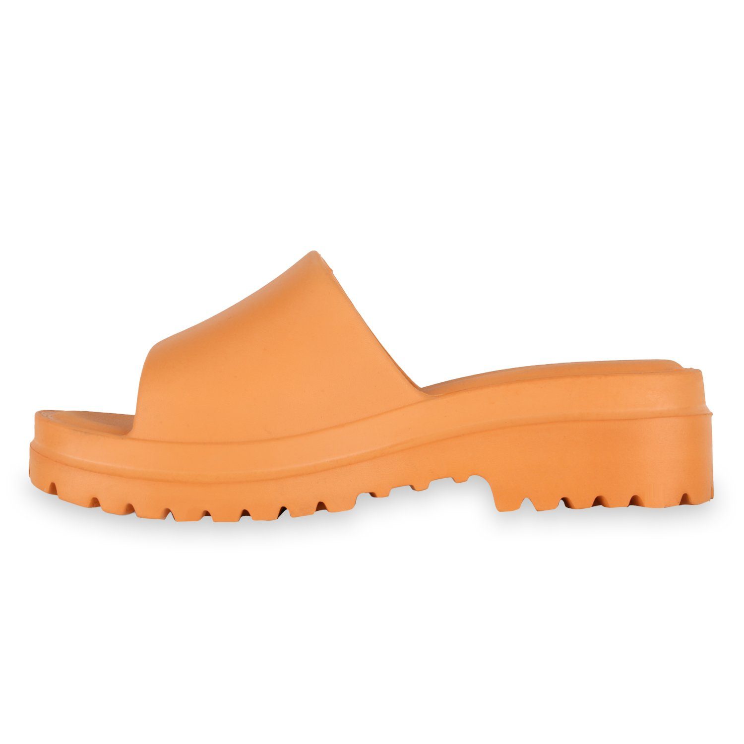 Orange Schuhe HILL VAN 840480 Sandalette