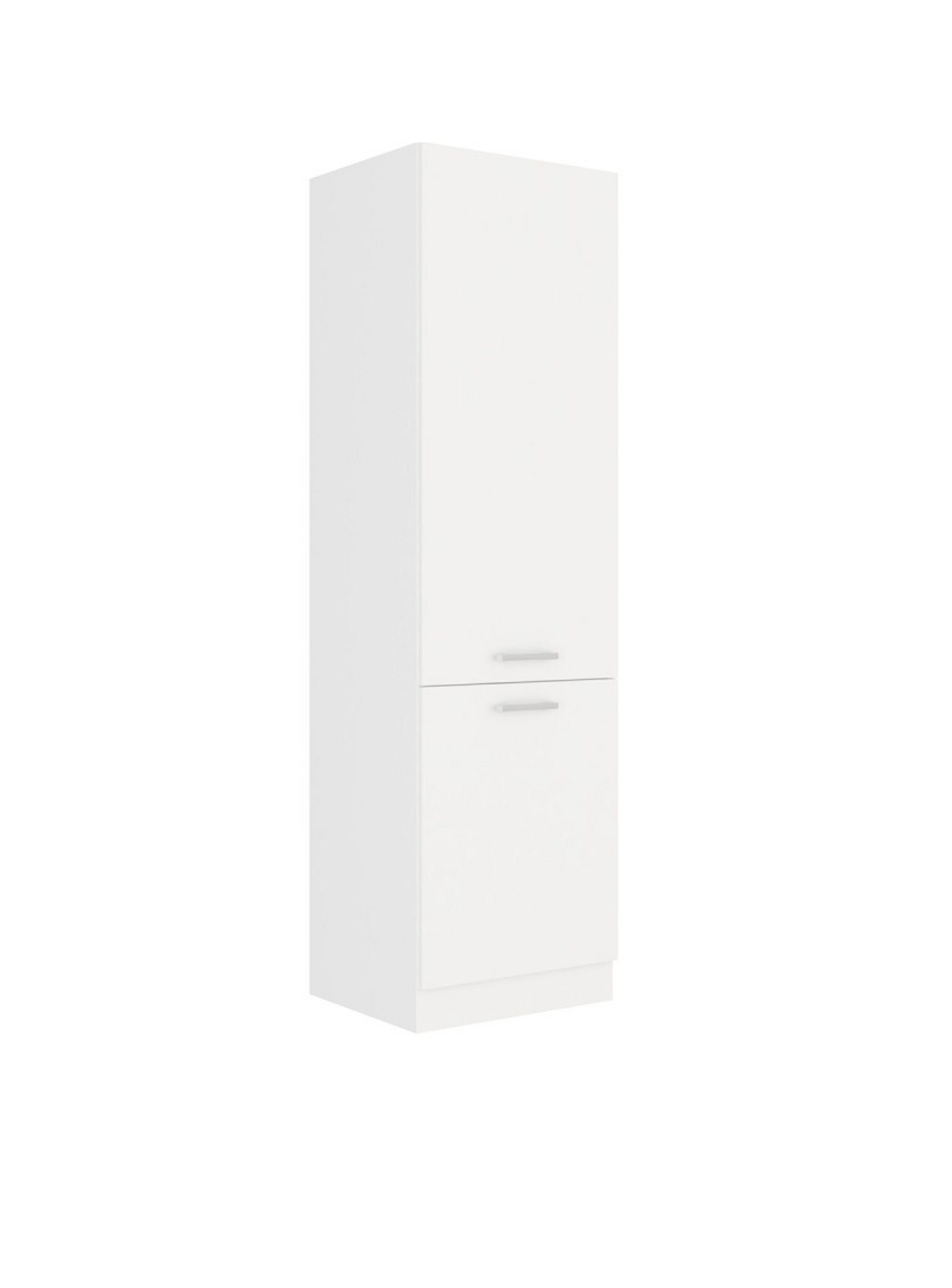 Küchen-Preisbombe Hochschrank 60 cm matt Küchenzeile White EKO Küchenblock Einbauküche Weiss Küche