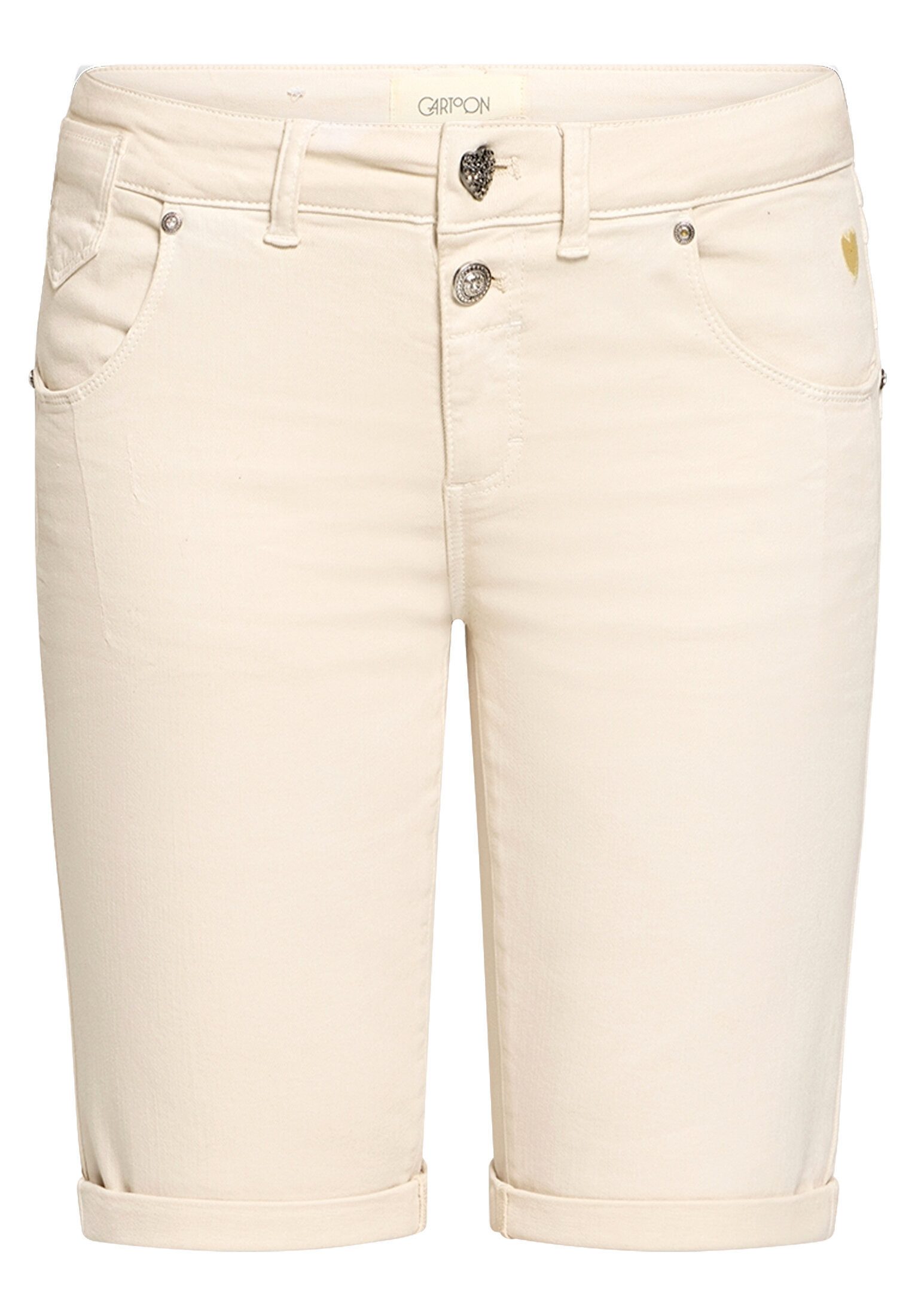 Cartoon Shorts Damen mit Stickerei