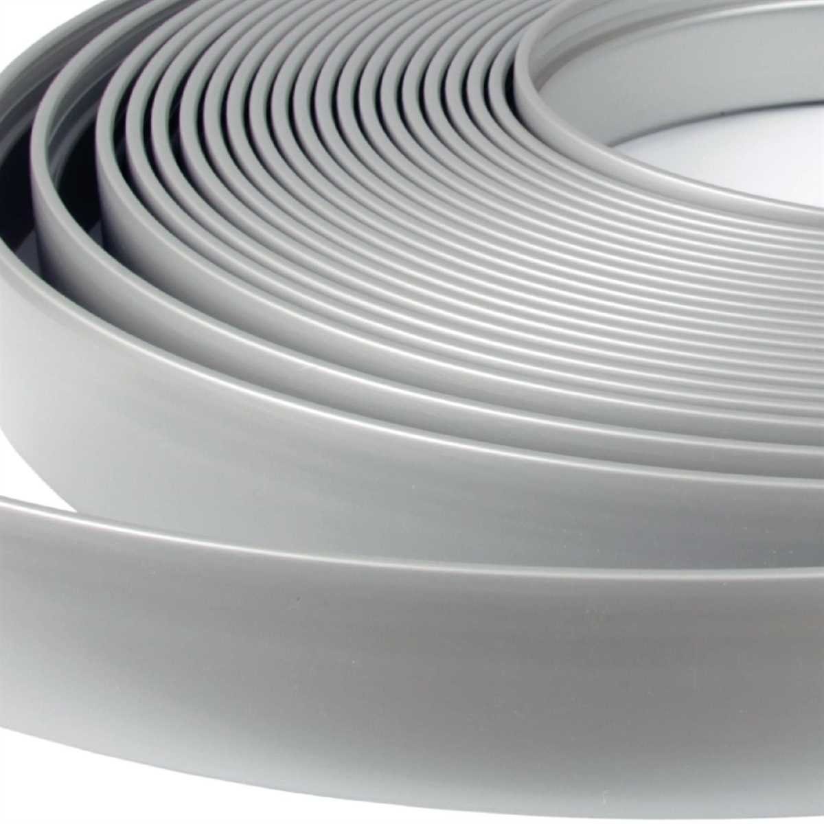 Bestlivings Gardinenschiene Blende für eine saubere Fensteroptik, geklemmt, Kunststoff, viele Farben & Holzoptiken, H5 cm, flexibel kürzbar