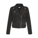 LASCANA Bikerjacke in Veloursleder-Optik