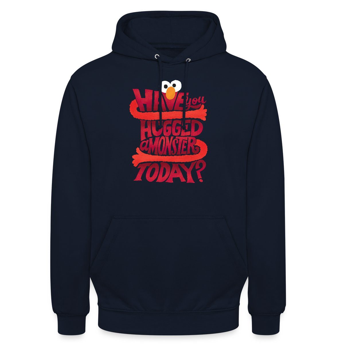 Hoodie Sesamstraße Design Have You Hugged A Monster Today Unisex Hoodie