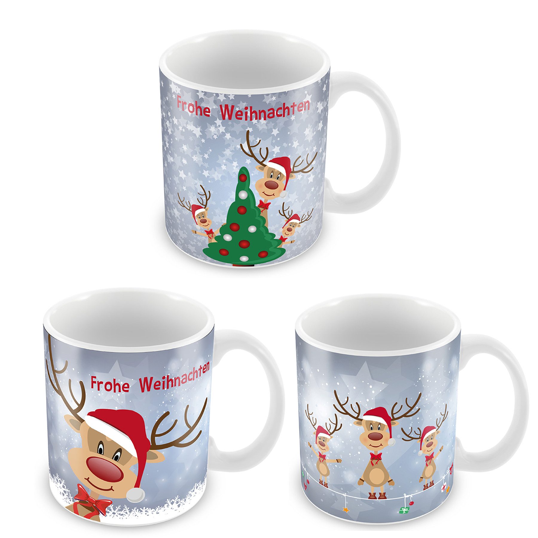 Tasse Weihnachtstassen Glühweinbecher Glühweintasse Weihnachtsbecher