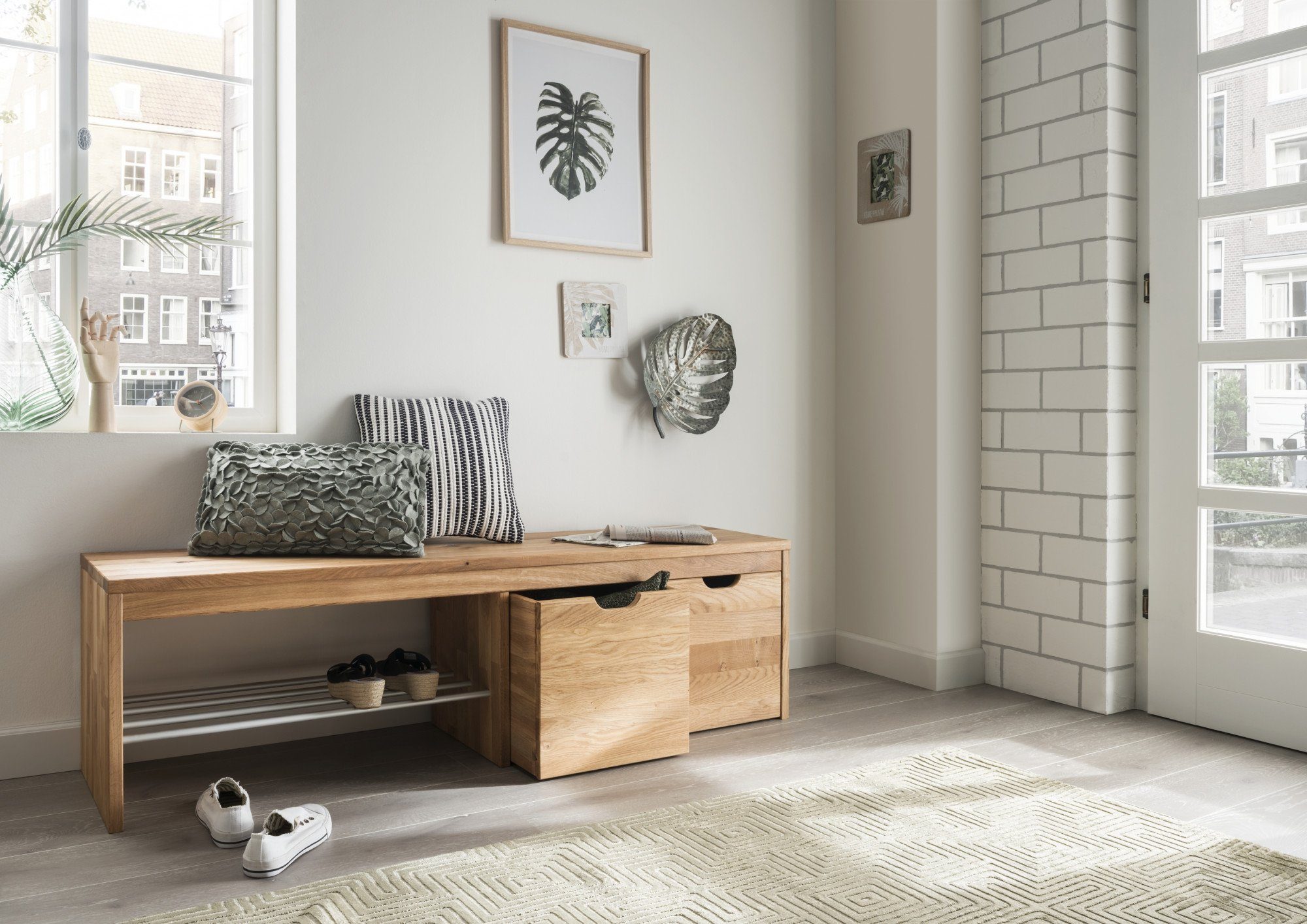 Home affaire Bank Dura (1-St), Für die geschmackvolle Optik sorgt das FSC®-zertifizierte Massivholz