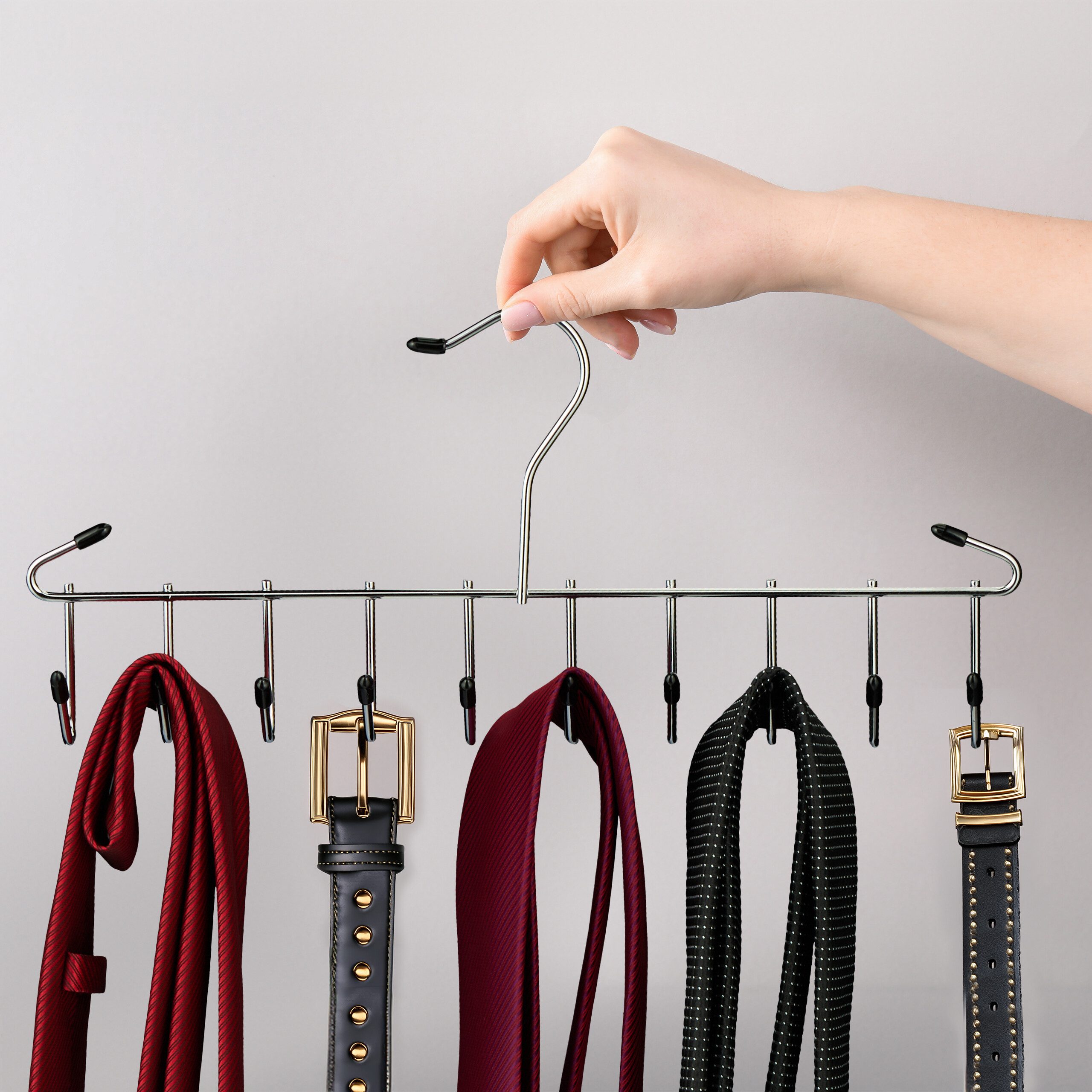 relaxdays Gürtelbügel Gürtelhalter im 3er Set, (3-tlg) günstig online kaufen