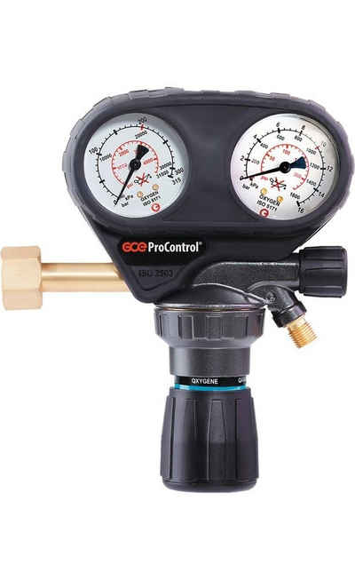 GCE Druckregler Flaschendruckminderer ProControl Sauerstoff 200 bar 1-stufig