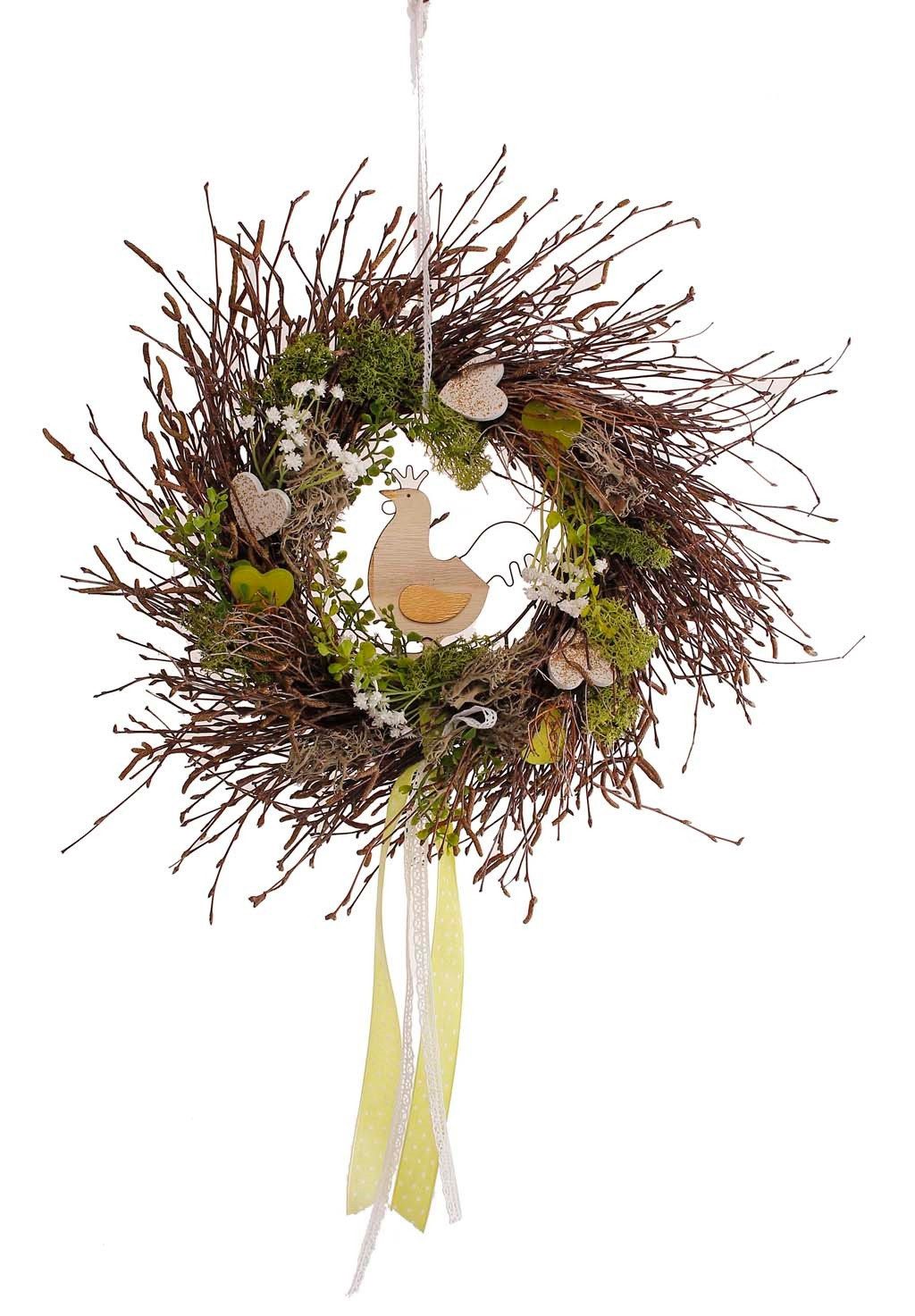 CreaFlor Home Dekokranz Naturfarben, Durchmesser 30 günstig online kaufen