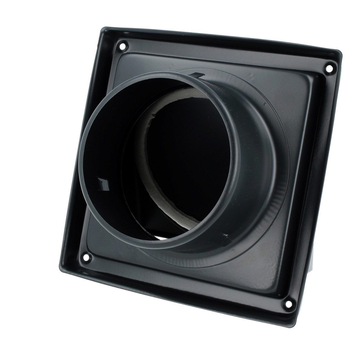 MS Beschläge Lüftungsgitter Edelstahl Ablufthaube Schwarzgrau Lüftungshaube