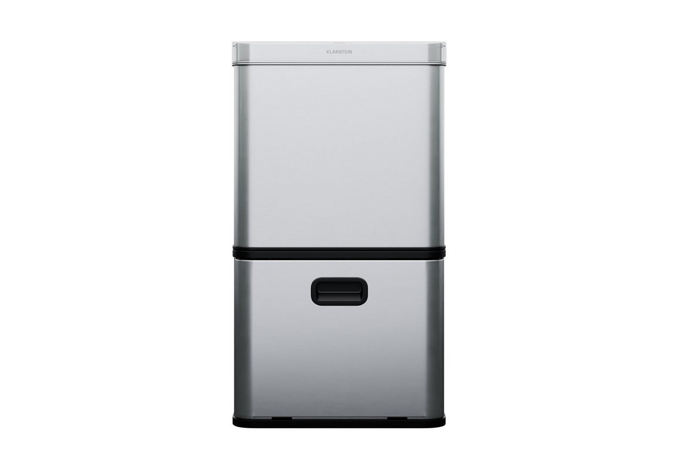 Klarstein Mülleimer Touchless sensor bin, Sensor Trash Bin Garbage Müll Geräuschlos 3 Fächer 60 L