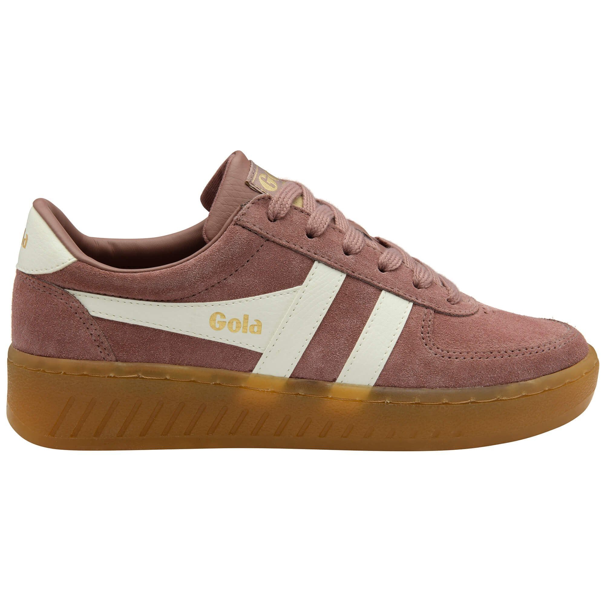 Gola Grandslam Wildleder 2026 rosa/offwhite Damen Sneaker