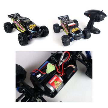 ES-Toys RC-Buggy RC Elektro Buggy Maßstab 1:18, Extreme 302E, Allradantrieb, Stoßdämpfer