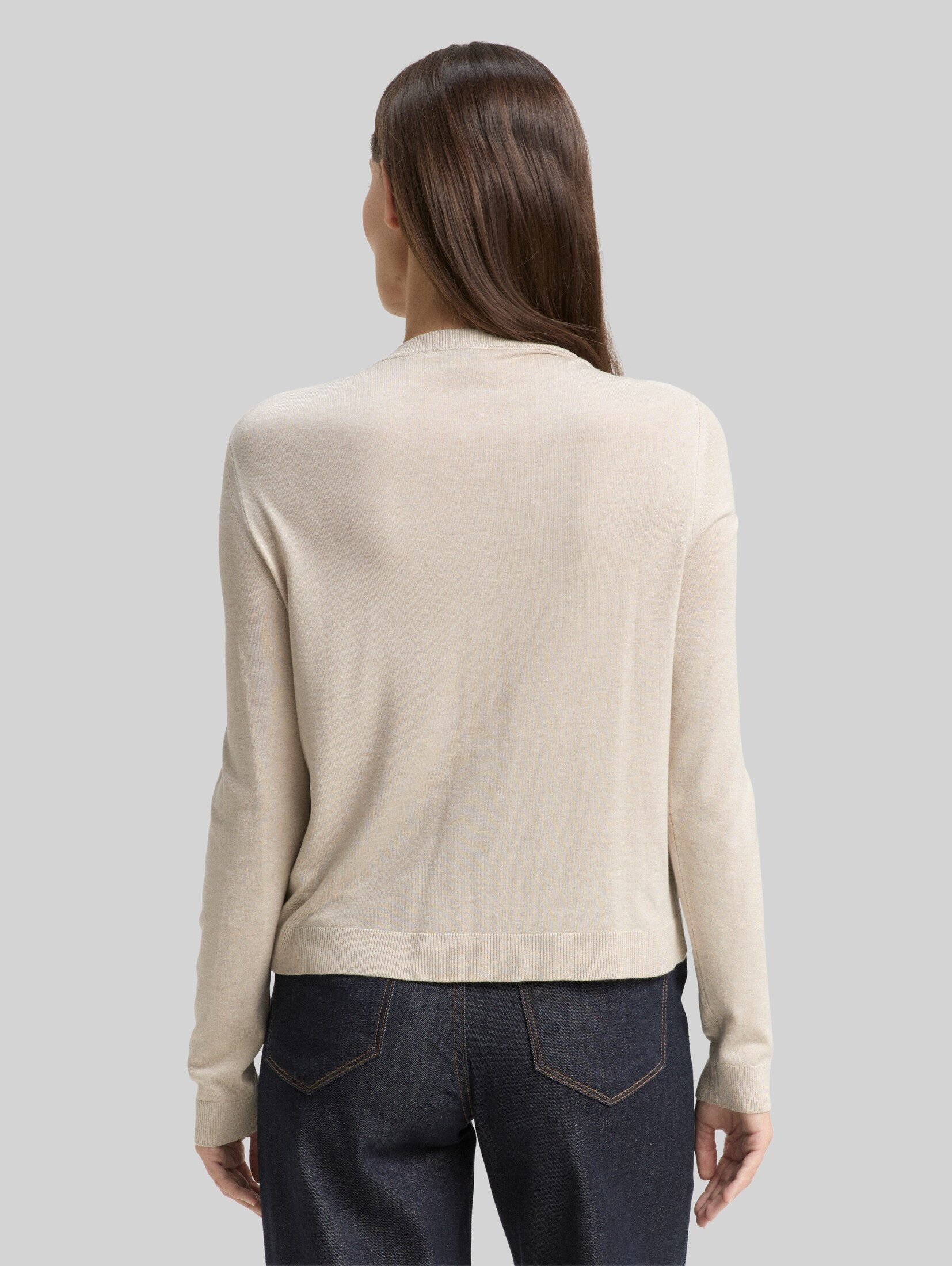TOM TAILOR Cardigan Pullover & Strickjacken Cardigan mit verdeckter Knopfleiste