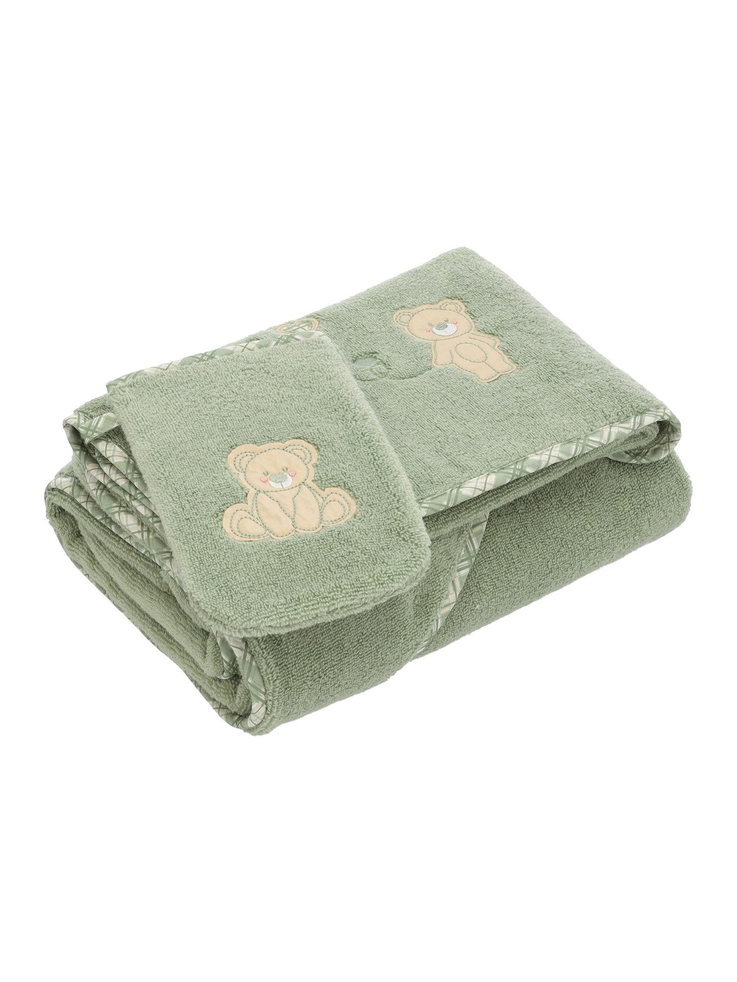 Kinderbademantel Handtuch SET Teddy Bear