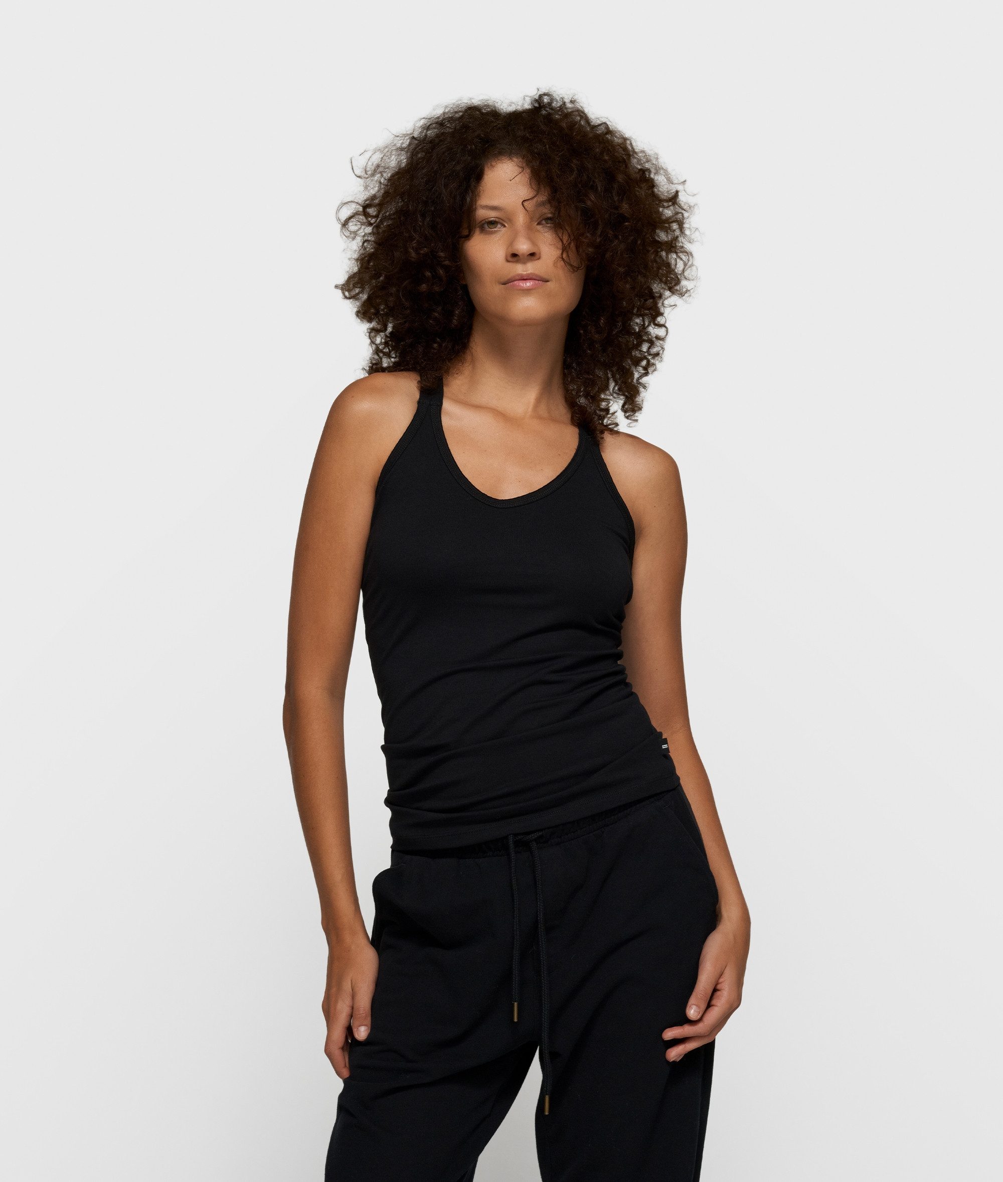 10DAYS Rundhalspullover 1012 black