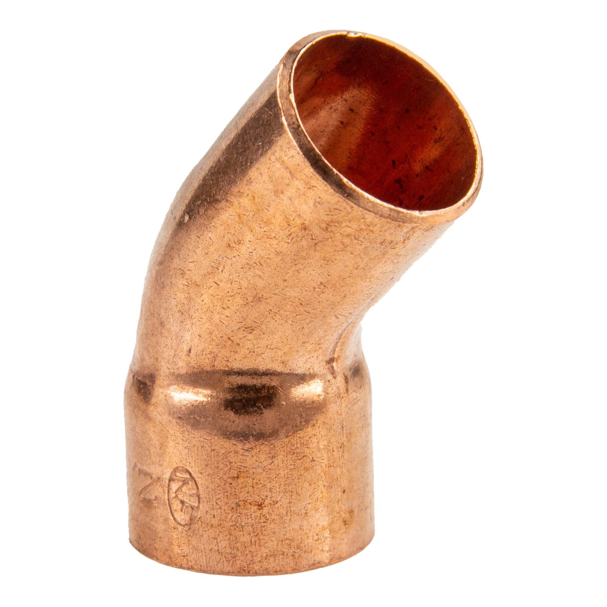 Conex Bänninger Lötfitting Kupfer-Bogen 45° I/A - Typ 5040, DVGW, 15 mm