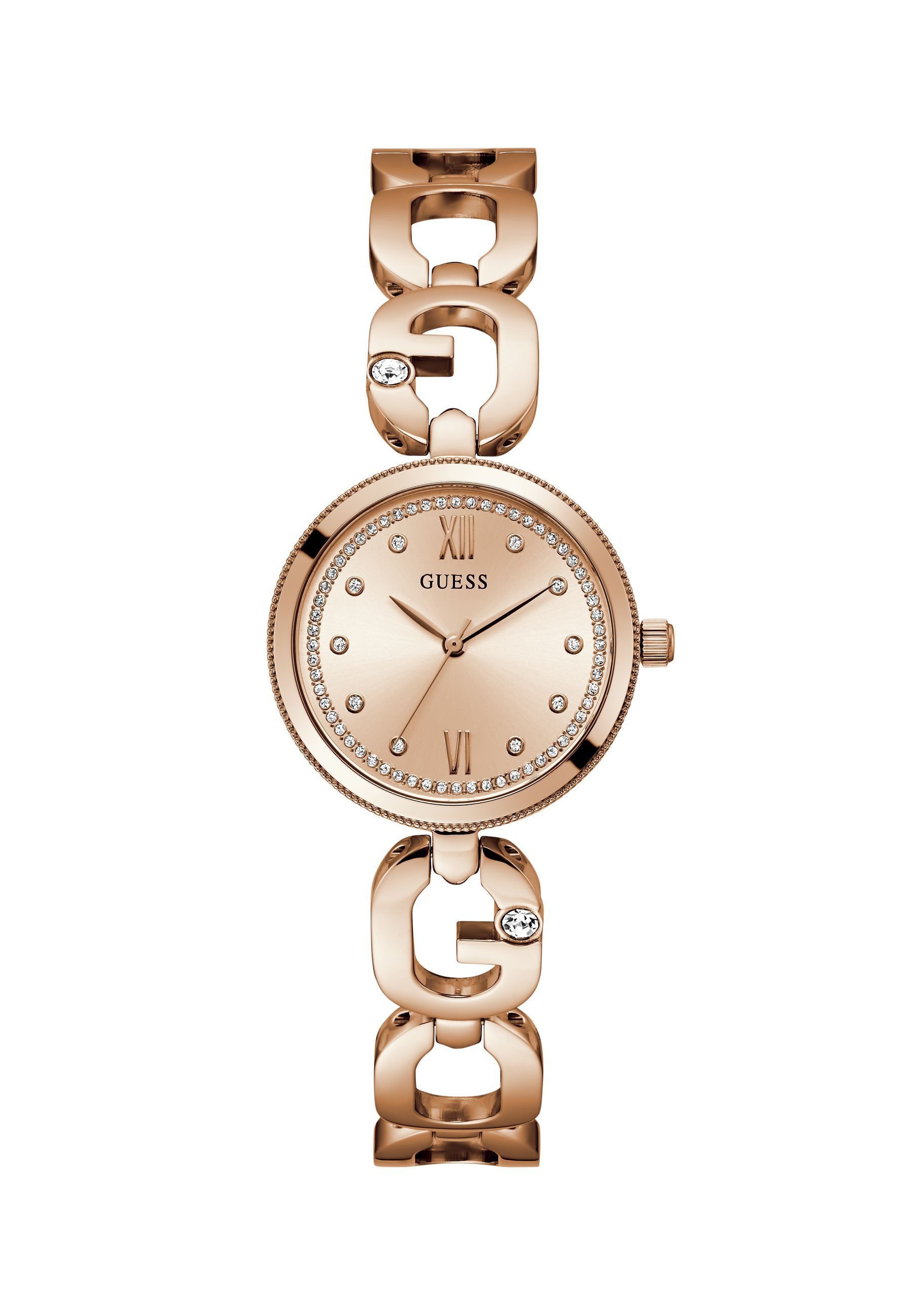 Guess Quarzuhr EMPOWER, (1-tlg), Quarz-Analoguhr günstig online kaufen
