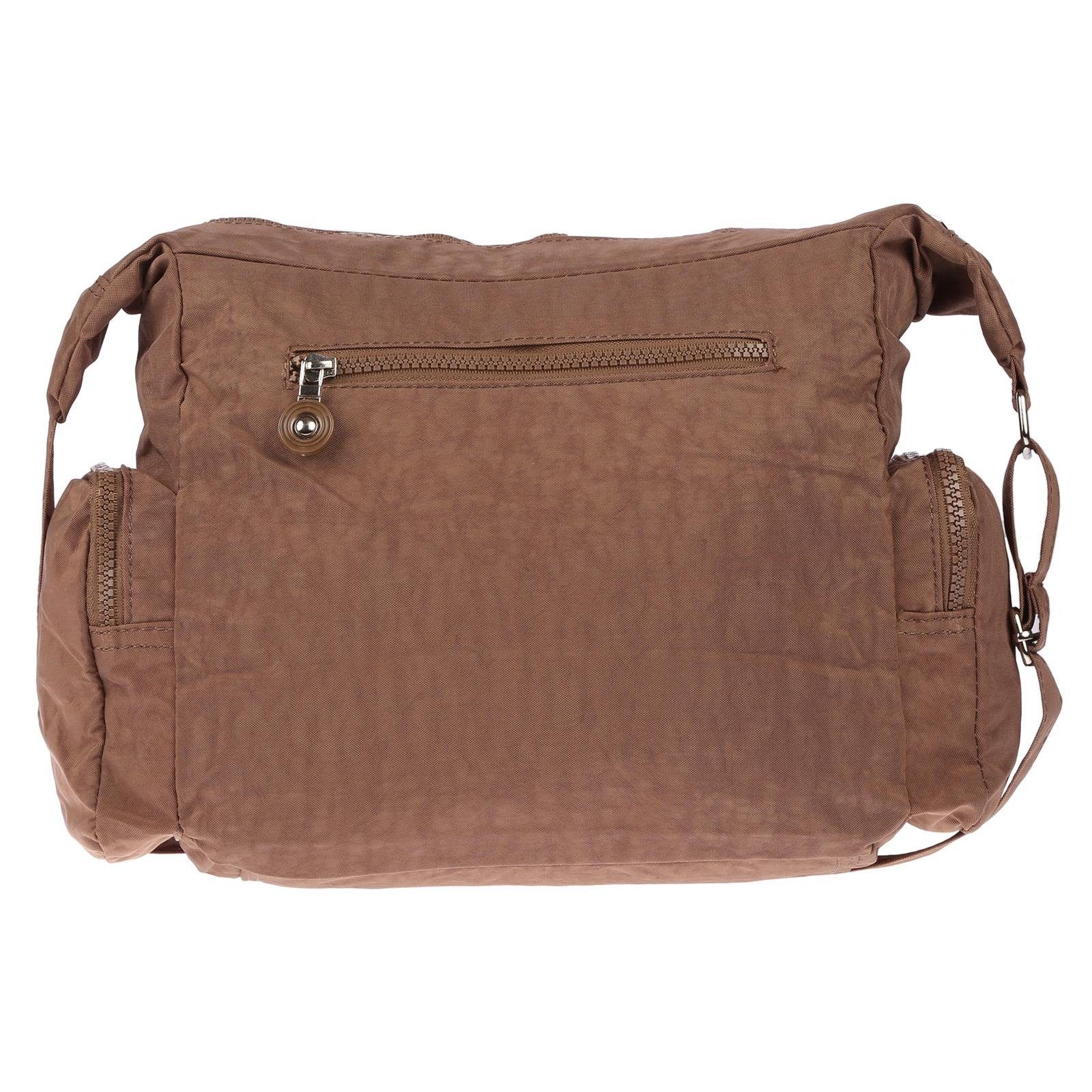 Christian Wippermann Umhängetasche Hochwertige Damen Tasche Schultertasche Umhängetasche (1 tlg), Nylon