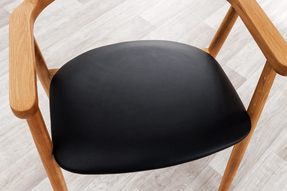 riess-ambiente Esszimmerstuhl VALHALLA WOOD matt-braun · Eiche Massivholz · günstig online kaufen