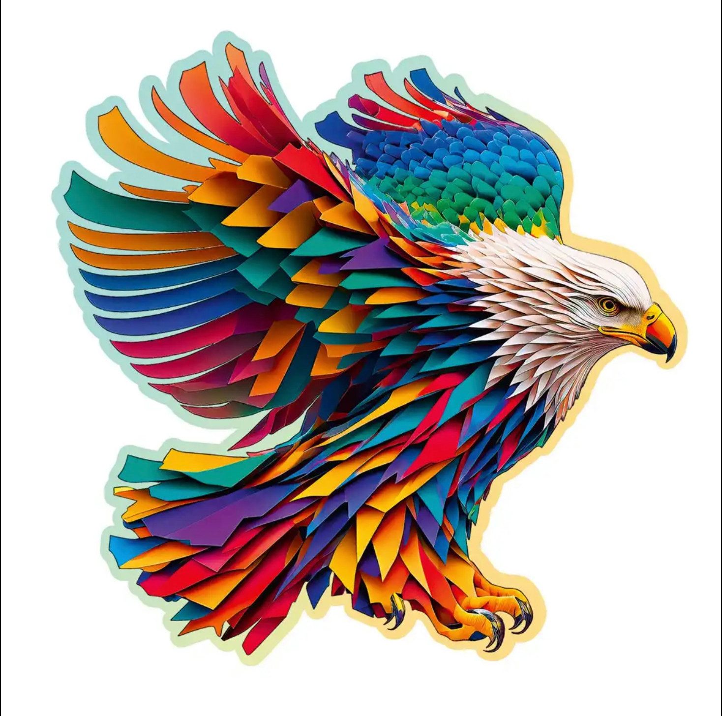 Wooden City Puzzle Holzpuzzle Adler- Puzzle günstig online kaufen