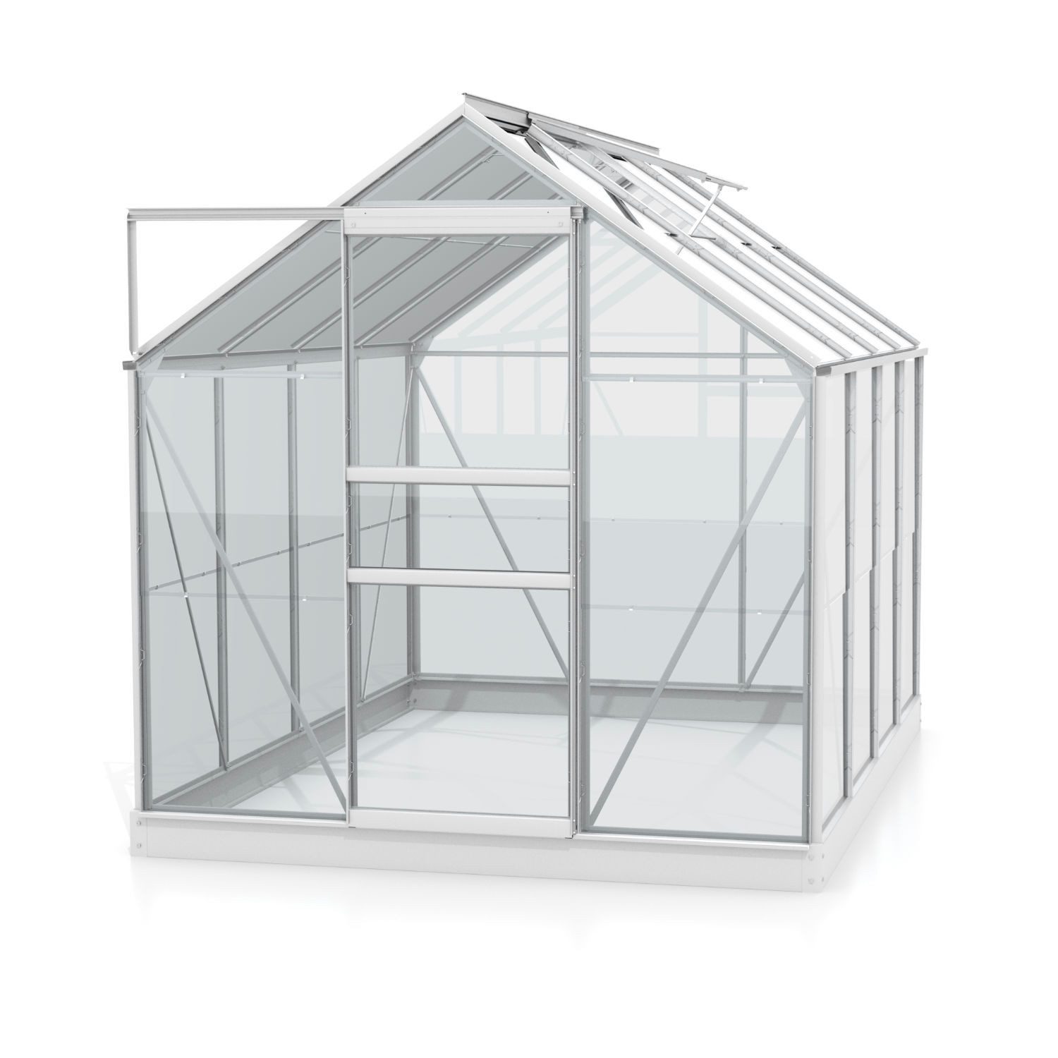 Vitavia Gewächshaus Planet 5000, 3,00 mm Wandstärke silberfarben | Rabatt: 28%
