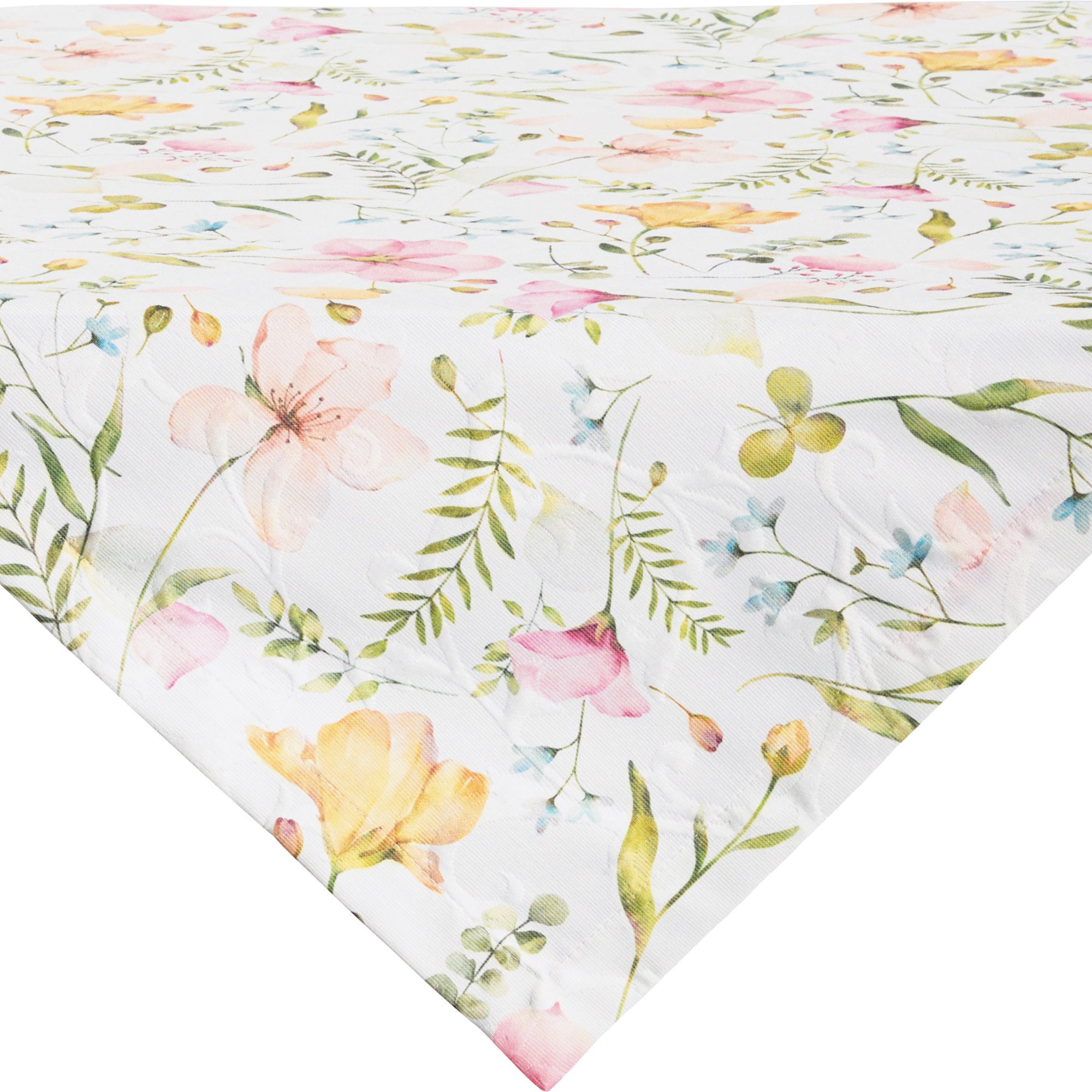 Erwin Müller Mitteldecke Mitteldecke, bügelfrei Blumen