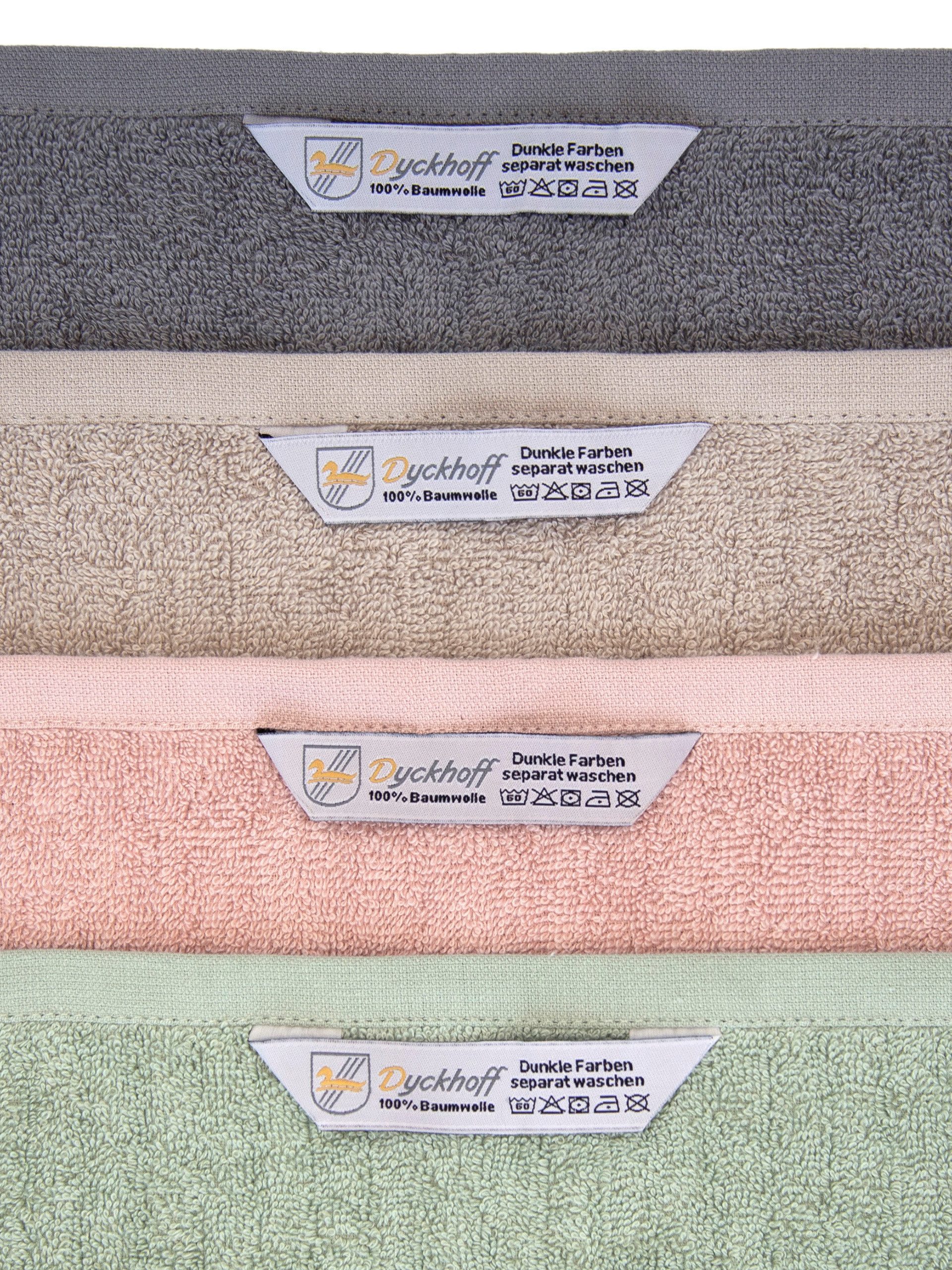 Dyckhoff Handtuch Set Serie Bridge, Duschtücher günstig online kaufen