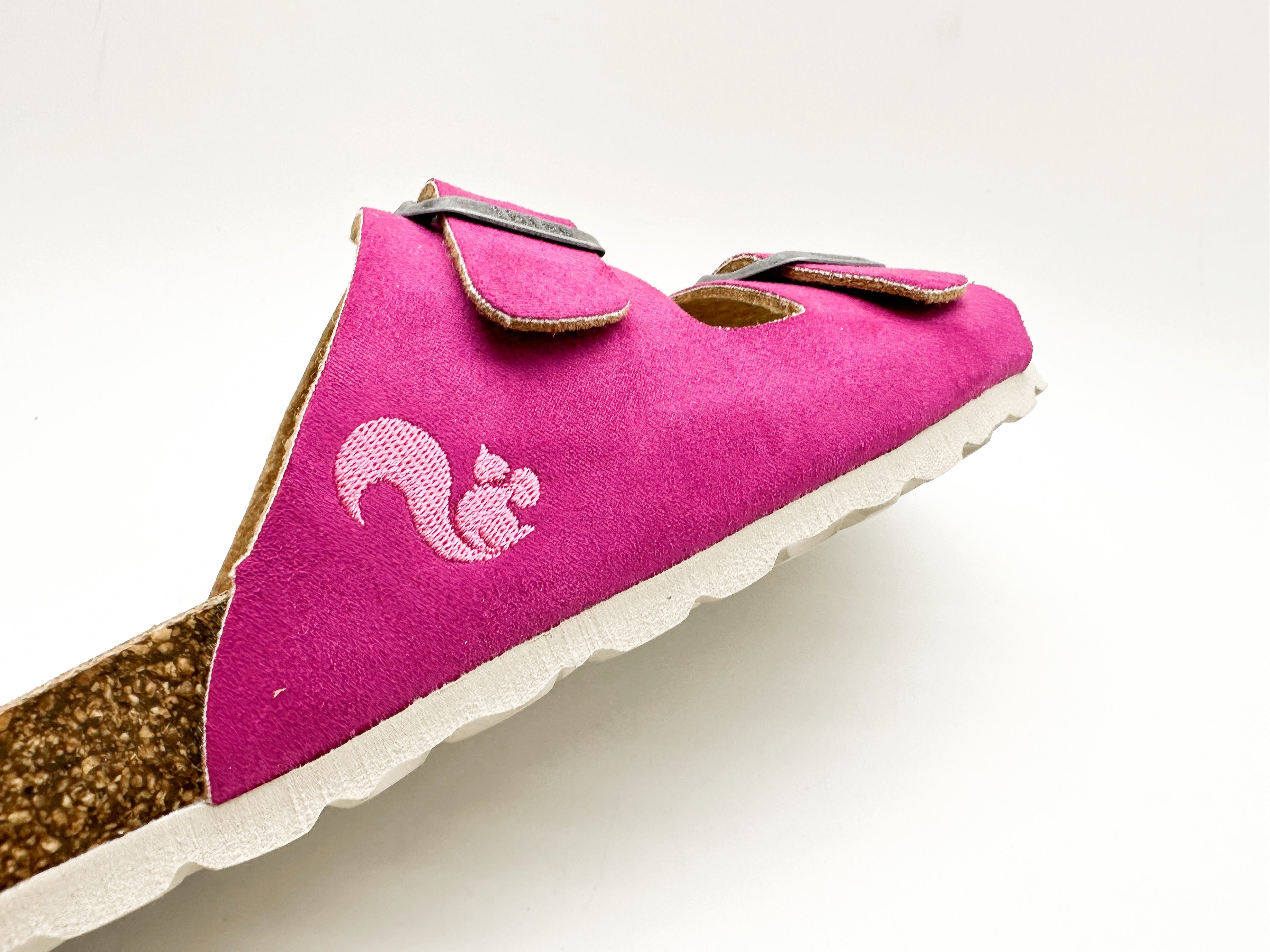 Sandal Sandale Eco Bio ® Vegan Rec Fuchsia thies 1856