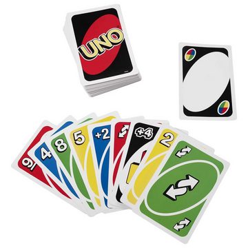 Mattel® Spiel, Gesellschaftsspiel UNO Giant Kartenspiel, mit Spielkarten im XXL Format