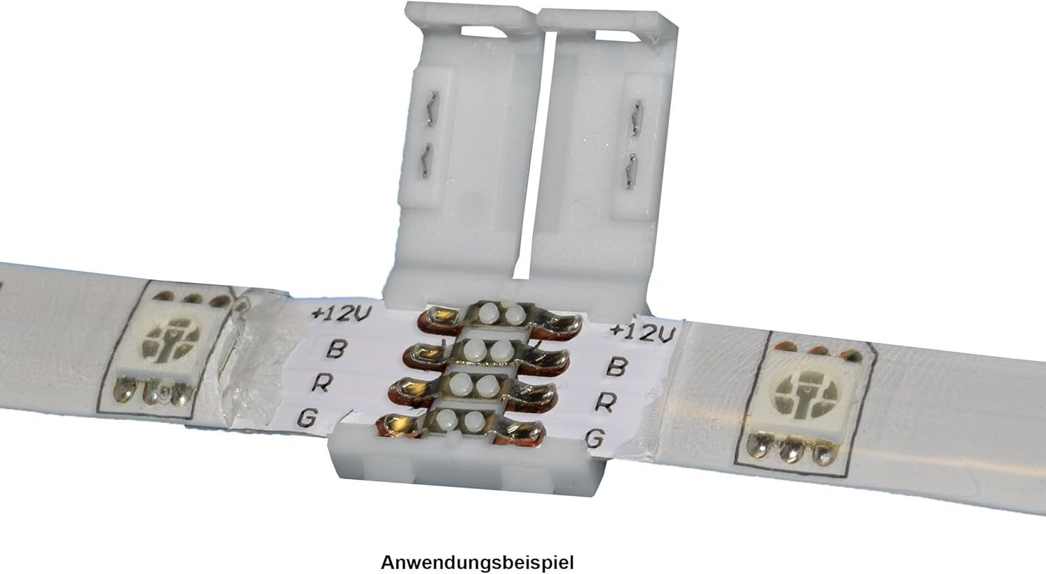X4-Life LED Stripe LED Streifen Verbinder Set 6-tlg mit Eckverbinder – Bild 3 von 3