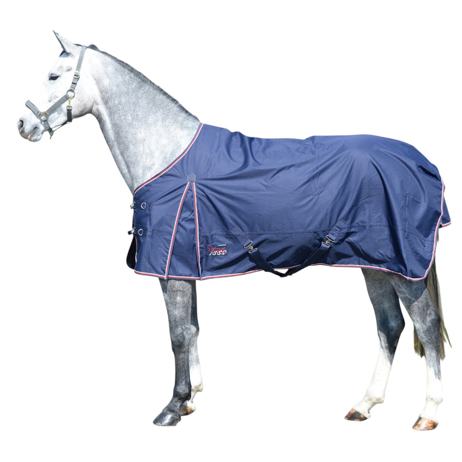 EQuest Paddockdecke Outdoordecke Halifax für Pferde 600 D, 100 g Nylon, navy