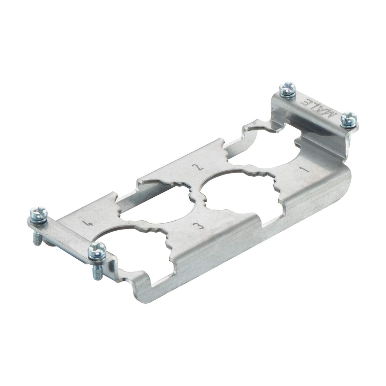 Harting DIN-Stecker Titel:Han HPR Halterahmen (invers), Baugröße 24B Stift, für 4 HC-Modu, Keine Verpackungseinheiten, Kein Mindestauftragswert