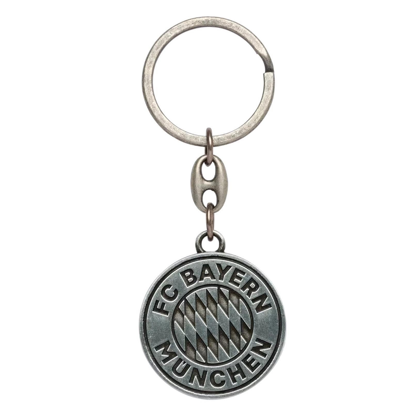 FC Bayern München Schlüsselanhänger Set FC Bayern Schlüsselanhänger Logo silber