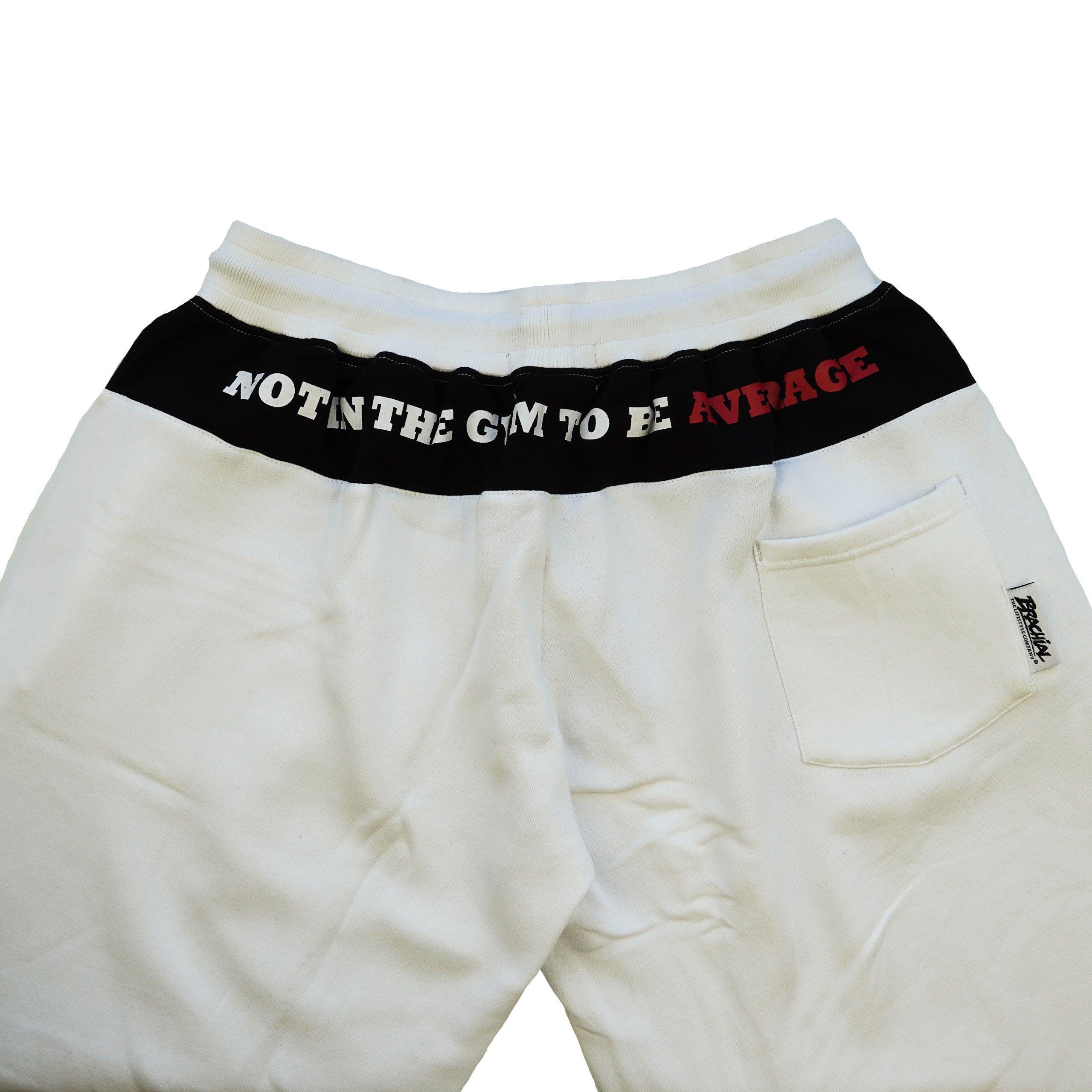 BRACHIAL THE LIFESTYLE COMPANY Sporthose Brachial Sporthose "Rude" weiß