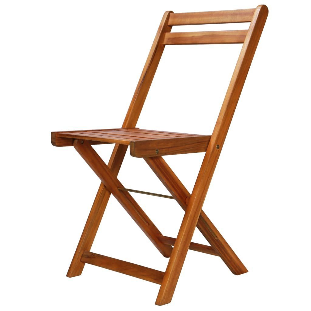 vidaXL Gartenstuhl Outdoor-Bistrostühle 2 Stk. Massivholz günstig online kaufen