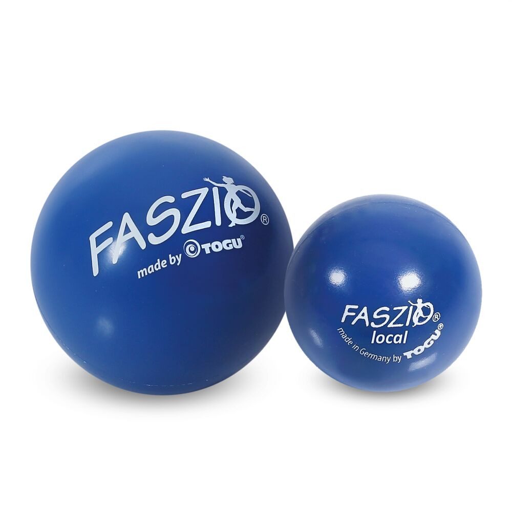 Togu Massageball Faszienbälle-Set Faszio, Zur Behandlung von Verklebungen und Verspannungen
