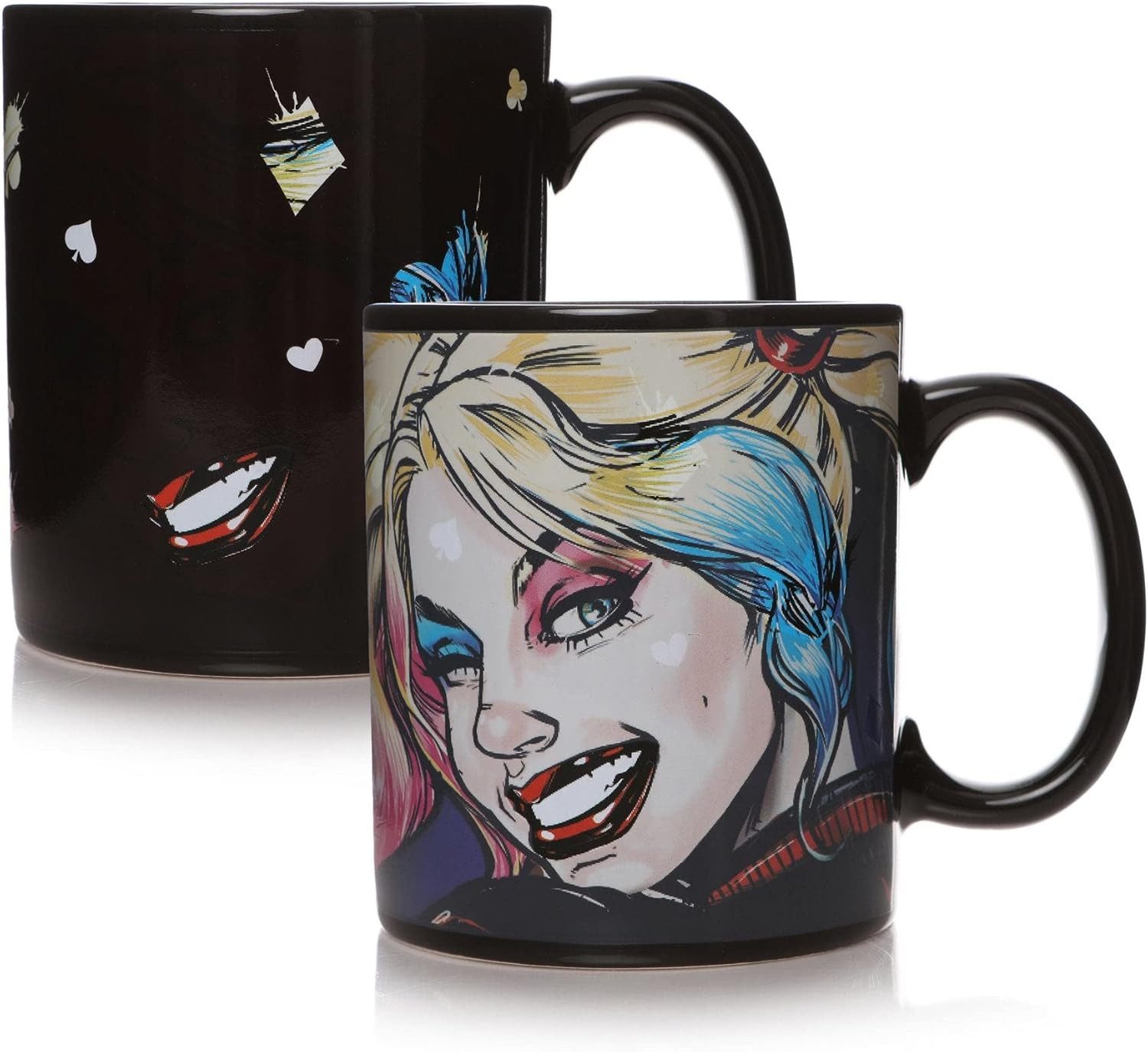 Half Moon Bay Tasse DC Comics Tasse mit Thermoeffekt Harley Quinn
