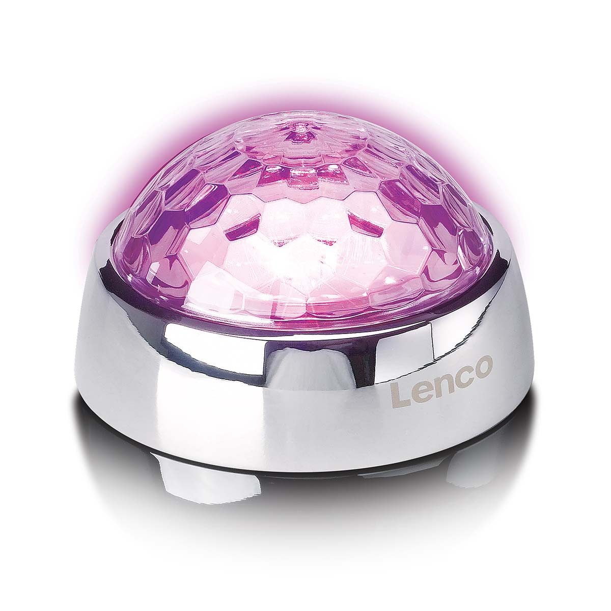 Lenco TTA-080SI Plattenspieler (Schallplattenstabilisator, RGB-Lichteffekte, Musiksensor, Akku) – Bild 3 von 5