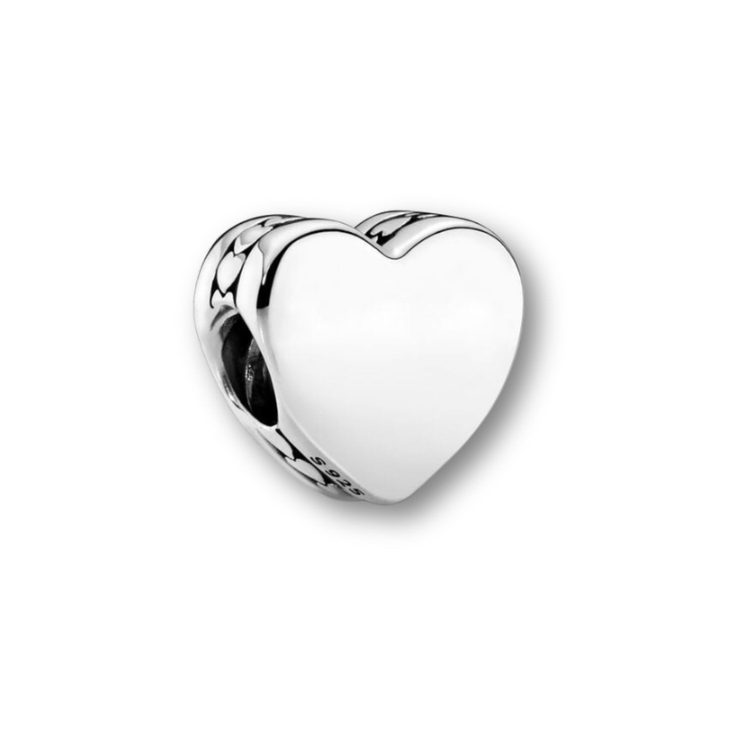 Pandora Bead Pandora Charm gravierbares Herz 792015